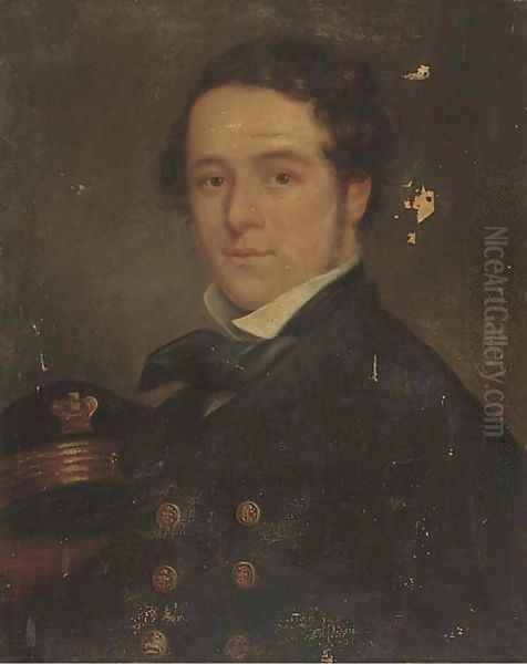 Portrait of a Naval officer, bust-length - view 1