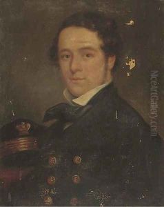 Portrait of a Naval officer, bust-length