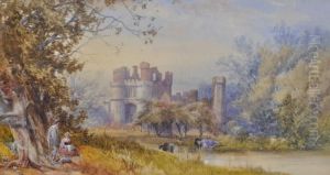 Herstmonceux Castle by James Burrell-Smith