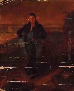 Portrait of a sailor by English School