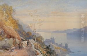 Castle Urquhart, Loch Ness by James Burrell-Smith
