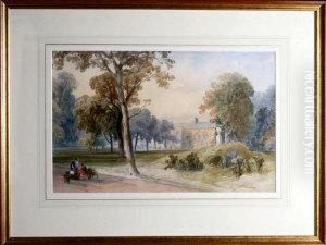 Gardeners In The Grounds Of Whitburn Hall