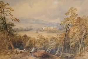 Guy's Cliffe House, Warwickshire J B. Smith/1848' (lower Right)