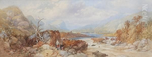 (19thc) "scene In Glen Falloch" - view 1