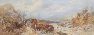 (19thc) "scene In Glen Falloch" (19thc) "scene In Glen Falloch"