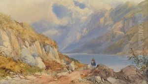 A View Of Wastwater, Cumberland by James Burrell-Smith