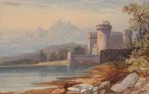View Of A Castle By A Lake View Of A Castle By A Lake