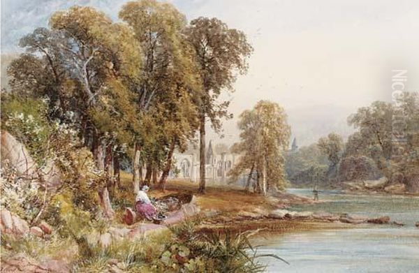 Tintern Abbey, Monmouthshire - view 1