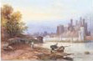 Conway Castle by James Burrell-Smith