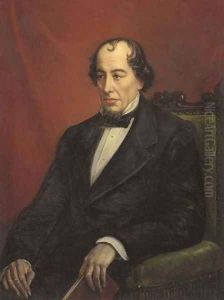 Portrait of Benjamin Disraeli (1804-1881), Earl of Beaconsfield