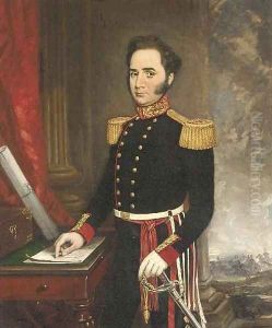 Portrait of General James Campbell in full military dress