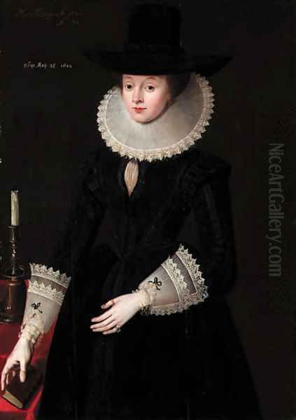 Portrait of Mary Harvey, aged 24 - view 1