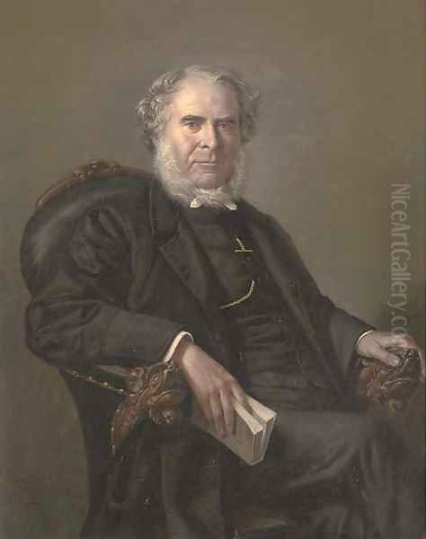 Portrait of Reverend George Wisely of Boschetto, Malta Minister of the Scottish Church - view 1