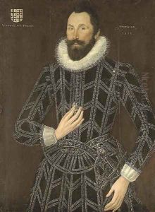 Portrait of Sir John Aylmer (b.1568 by English School