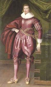 Portrait of Sir John Penruddock (d.1648) by English School