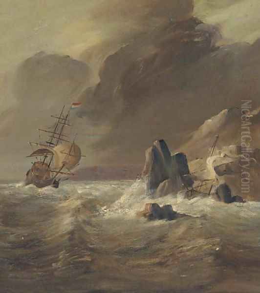 Shipping off the coast 2 - view 1