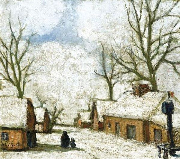 Solitude - Village Sous La Neige - view 1