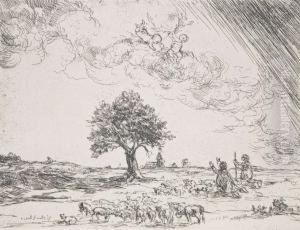 Etsen Van Jakob Smits by Jakob Smits