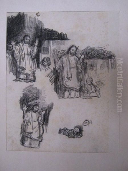 Studie Van De Messias. - view 1