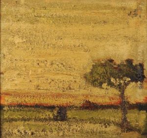 Paysage Au Crepuscule by Jakob Smits
