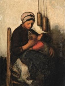 Mother And Child by Jakob Smits