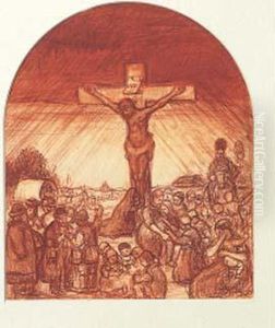 Christ En Croix by Jakob Smits