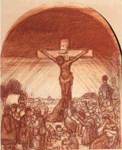 Le Christ En Croix by Jakob Smits