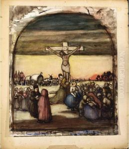 Le Christ En Croix by Jakob Smits