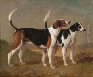 Suffolk Hounds by Edward Robert Smythe