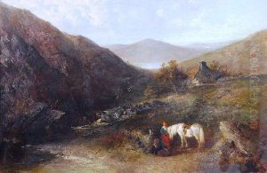 In A Welsh Landscape by Edward Robert Smythe