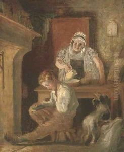 The young poet by English School