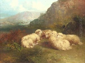 Sheep In A Landscape Sheep In A Landscape