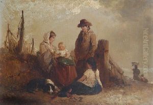 The Fisherman And His Family by Edward Robert Smythe