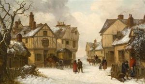 Winter In A Suffolk Village