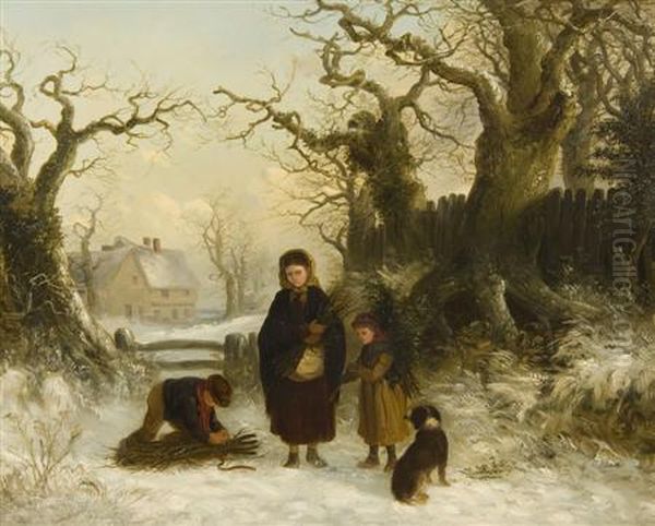 Gathering Holly - view 1