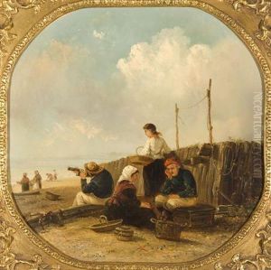 Figures On The Sea Shore
