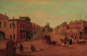 A busy high street by English School
