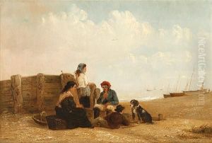 On A Suffolk Beach