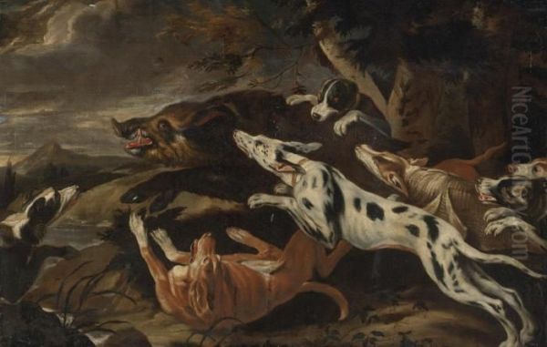 The Boar Hunt - view 1
