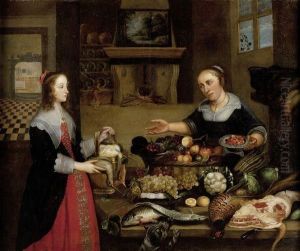 Deux Femmesdans Un Interieur De Cuisine