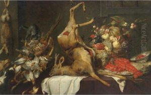 Game Still Life With Birds by Frans Snyders