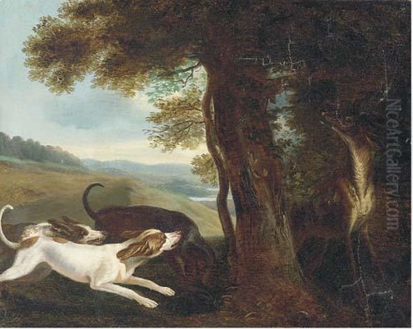 A Stag Hunt - view 1