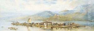 A raft on the Danube