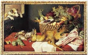 Nature Morte Au Brocard by Frans Snyders
