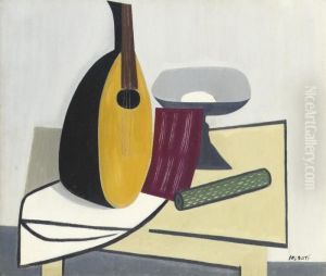 Natura Morta Con Mandolino by Atanasio Soldati