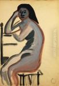 Nudo Seduto by Atanasio Soldati