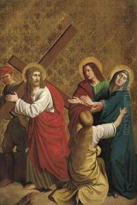 Christ on the road to Golgotha 2 by English School