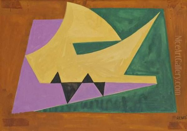 Composition, Vers 1950 - view 1