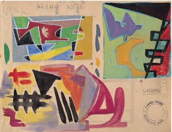 Foglio Di Studi: Composizione C. - view 1