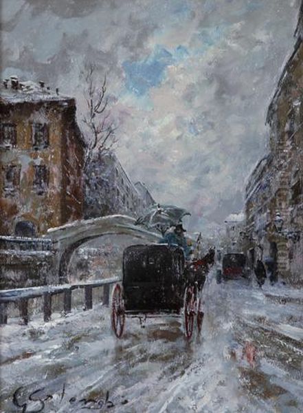 Milano Sotto La Neve - view 1